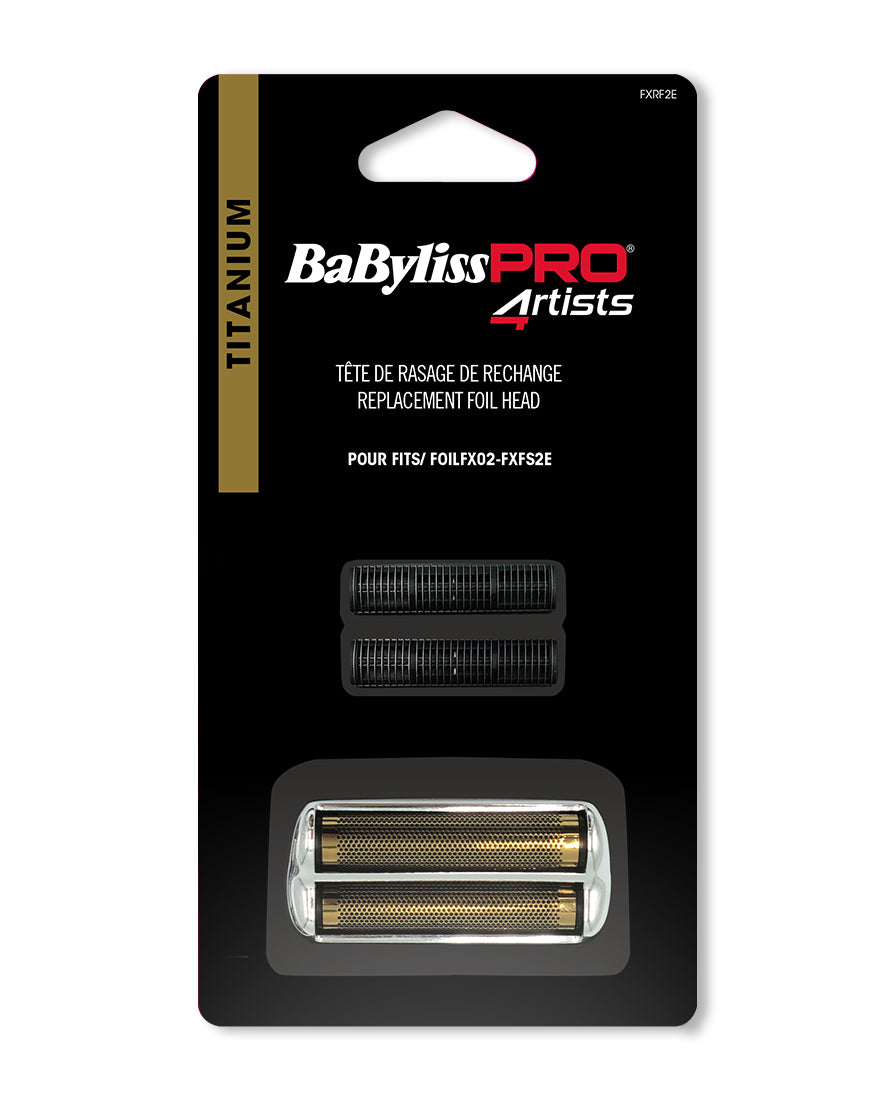 CHROME SHAVER FOIL HEAD